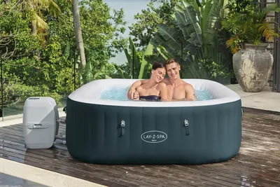 Immagine prodotto di LAY-Z-SPA® Ibiza AirJet™ angolare, 180 x 180 x 66 cm, idromassaggio, idromassaggio da esterno