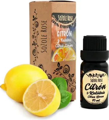 Produktbild von Ätherisches Öl aus kalabrischen Zitronen – kaltgepresst – 10 ml