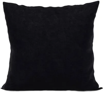 Immagine prodotto di Copricuscino decorativo, monocolore, moderno Milas 40x40cm s39 Nero