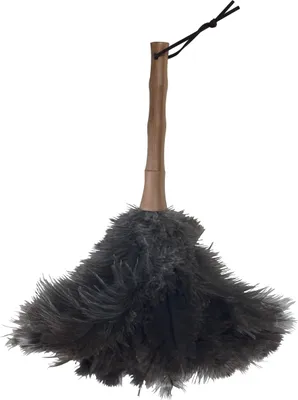 Produktbild von MSV Staubwedel Strauß Bambusgriff Feder Staubwischer Strauss Natur Straußenfedern 33 cm Bambus