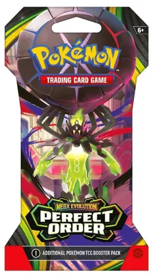 Produktbild von Pokemon - TCG Mega Evolution Perfect Order Sleeved Booster Pack 1 von 4 Assort