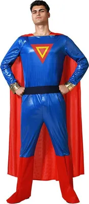 Obrázok produktu pre Prevlek pre dospelých modrý superhrdina - XL