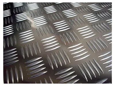 Produktbild von Aluminium Schachtabdeckung Riffelblech Tränenblech 1250x1250x5/6,5mm