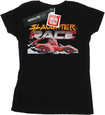 Produktbild von Disney - "Wreck It Ralph Slaughter" T-Shirt für Damen BI44920 (M) (Schwarz)