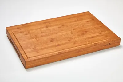 Produktbild von Bambus Cutting Block Schneidebrett, Servierbrett (ca. 60 x 40 x 5 cm)