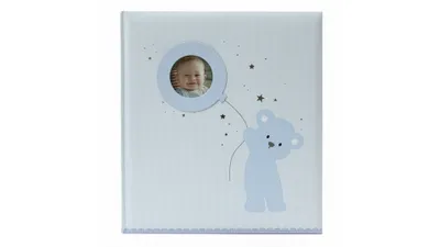 Immagine prodotto di Album fotografico per bambini 29x32/60. PALLONE DELL'ORSO blu