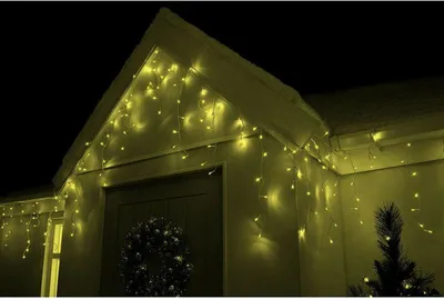 Immagine prodotto di Stalattiti LED - 10,5m, 200LED, 8 funzioni, IP44, bianco caldo