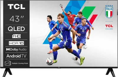 Zdjęcie produktu dla Telewizor TCL 43V5C QLED Smart TV, 108 cm, Full HD, Android TV,