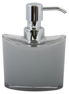 Produktbild von MSV Seifenpumpe/Spender Aveiro - Kunststoff - hellgrau - 14 cm