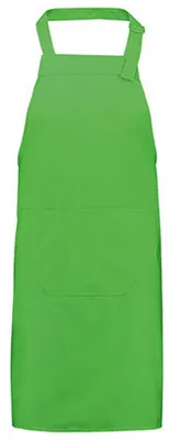 Image de L-Merch - Tablier uni LT3993 (taille unique) (citron vert)
