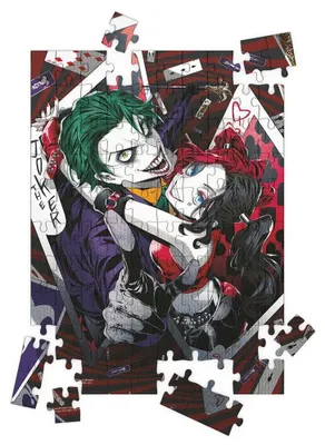 Image de Sd Toys, Joker et Harley Quinn, puzzle manga DC Universe, 100 pièces, multicolore, pour enfants, taille unique, multicolore
