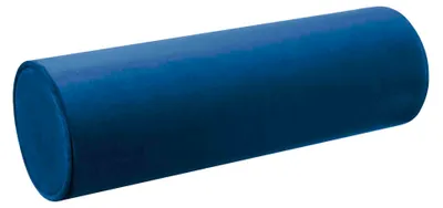 Produktbild von Nackenrolle Velours 45x15 cm – dunkelblau, er Bezug, Reißverschluss