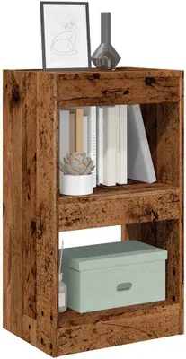 Produktbild von "2026 Promotion" Bücherregal - Standregal - Aktenregal - Altholz-Optik 40x30x72 cm - - Wohnzimmerschrank CC31718
