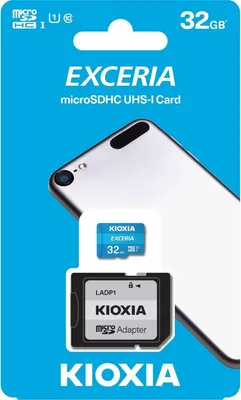 Productafbeelding van KIOXIA microSD-kaart, Exceria, 32GB, Generatie 1.