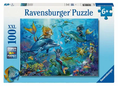 Image de Ravensburger Puzzle XXL Mermaid, 100pcs.