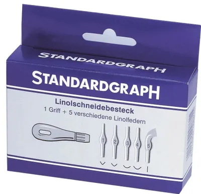 Obrázek produktu pro Standardgraph 560025 Linolschnitt-Besteck 6 tlg.