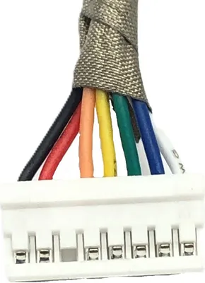 Image de Connecteur d'alimentation femelle Câble compatible avec DELL P/N : K324D, 0K324D