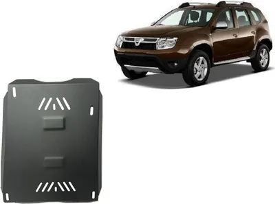 Obrázok produktu pre Oceľový ochranný kryt palivovej nádrže Dacia Duster