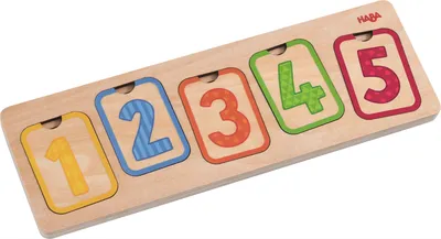 Produktbild von Haba Holzpuzzle Erste Zahlen
