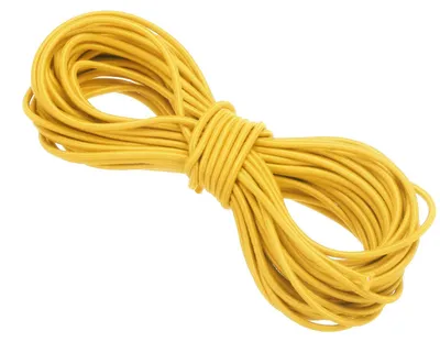Elastikband 2,5 mm x 10 m gelb für Basteln und Nähen