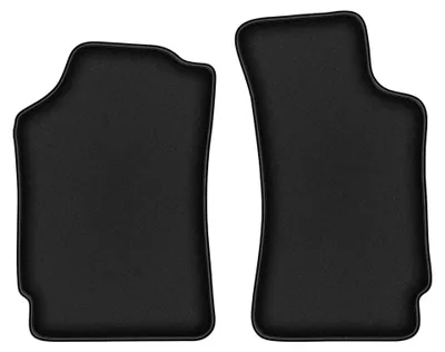 Imagen del producto de Alfombrillas delanteras de moqueta para Skoda Felicia 1994-2001 (hatchback/familiar) – 2 piezas, negras, a medida – Wielganizator DURBAN