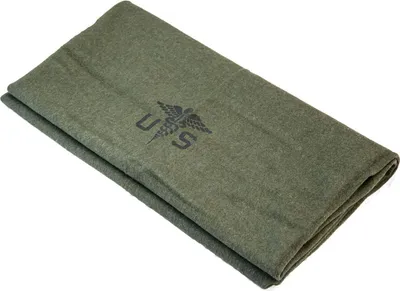 Produktbild von Wolldecke, US Medical oliv neu (228 x 150 cm)
