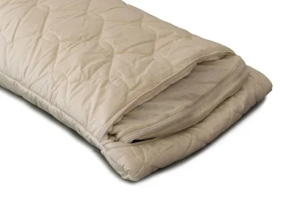 Produktbild von Bio Hirsekissen 40x60cm Komfort-extra Bio-Steppware + Bio Hirse mit zusätzlichem Inlett | ungefärbt und ungebleicht | Schlafkissen, Kopfkissen