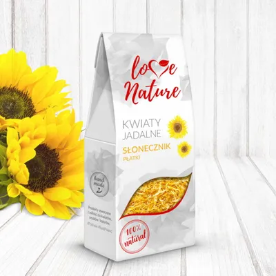 Zdjęcie produktu dla Słonecznik płatki 15g LOVE NATURE