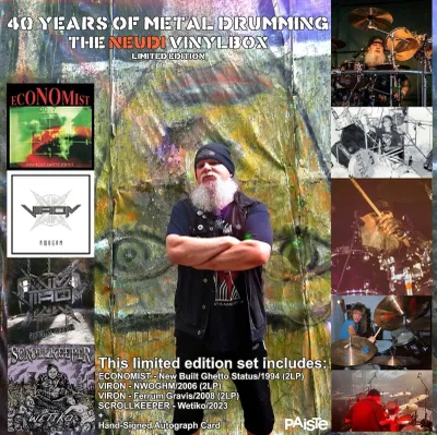 Obrázek produktu pro Various Artists - 40 Years Of Metal Drumming (Box Set) (Limited Edition) (7 LP)
