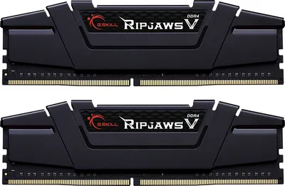 Image de G.Skill memory D4 4000 16GB C18 GSkill Ripjaws V K2 2x8 GB Black 1,35V 18-22-22-42 (F4-4000C18D-16GVK)