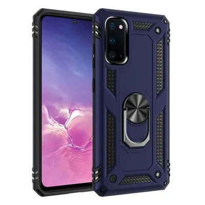Produktbild von Armor Hülle für Smartphones - Farbe: Blau - Modellkompatibilität: Für Samsung Galaxy S20