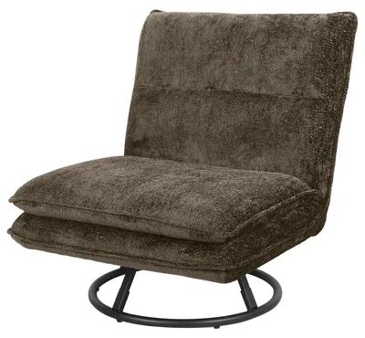 Produktbild von home24 Drehsessel - Chenille / Eisen