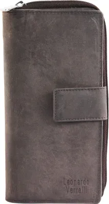 Produktbild von Leonardo Verrelli Echt Leder Damengeldbörse, RFID