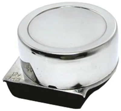 Produktbild von allpa NIRO Elektromagnetische mini Signalhorn, Einklang, Ø82mm, 12V