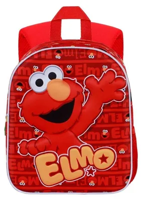 Produktbild von Sesame Street Elmo 3D Rucksack 30cm