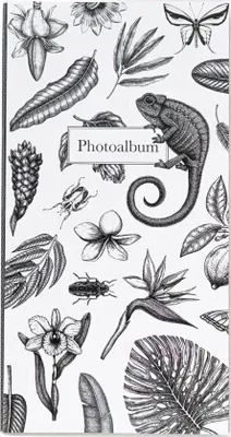 Produktbild von Fotoalbum weich 96 Taschen 10x15cm tropical bw bw