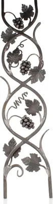 Immagine prodotto di LogistSystem - Ferri battuti ornamentali in ferro battuto 1000x215 mm - ad es. come elemento per inferriate - ringhiere - recinzioni - cancelli - rosoni - grate 13.203