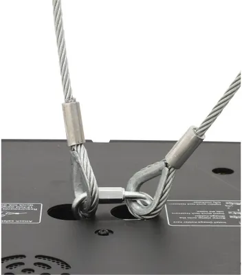 Produktbild von EUROLITE Sicherungsseil A 4x1000mm bis 15kg sw