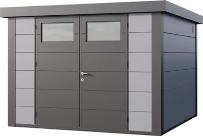 Produktbild von Telluria Metallgerätehaus Classico 3030 lichtgrau
