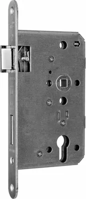Produktbild von BMH Panik-Einsteckschloss 1013 (Dornmass: 60 mm, DIN: DIN links, Stulpfarbe: Edelstahl) Dornmass: 60 mm DIN: DIN links Stulpfarbe: Edelstahl