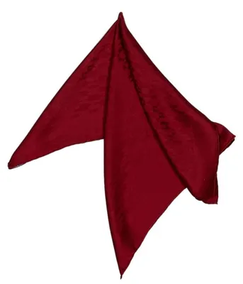 Produktbild von Hermès Seiden-Einstecktuch rot
