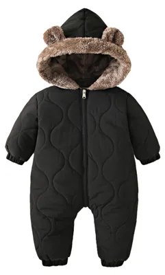 Produktbild von Warmer Baby Schneeanzug mit Fleece-Futter für geborene