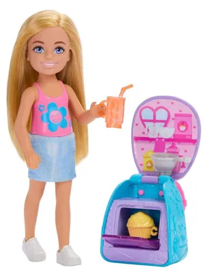 Productafbeelding van Barbie Chelsea JBF46, Fashionpopp, Vrouwen, 3 jaar, Meisje, 152 mm, Meerkleurig