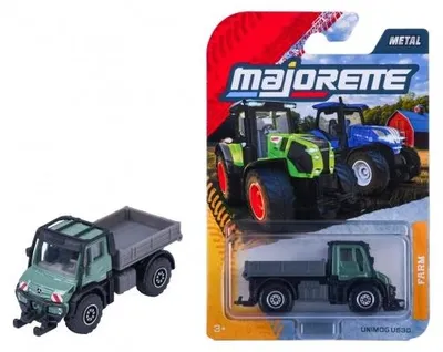 Produktbild von Majorette 8503000000Q02 - Farm Premium Unimog U530, grün/grau - Neu