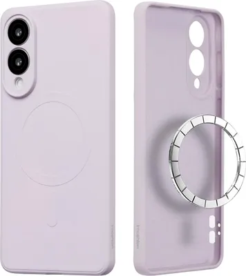 Produktbild von imoshion Color Back Cover mit MagSafe Samsung Galaxy S25 Edge - Violett