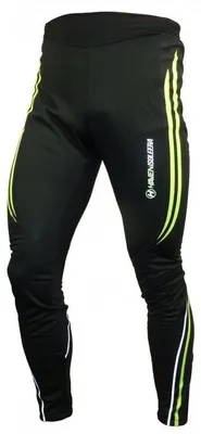 Obrázek produktu pro HAVEN Dlouhé cyklistické kraťasy bez náprsenky - ISOLEERA - Black/Green M