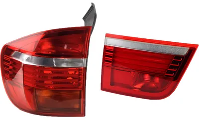 Image de Johns, feux arrière combinés compatibles avec le BMW X5 E70, kit complet intérieur + extérieur, pour les modèles produits de 02/07 à 03/10, côté gauche