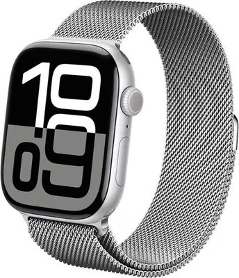 Obrázek produktu pro Crong Milano Steel - Řemínek z nerezové oceli pro Apple Watch 38/40/41/42 mm (stříbrný)