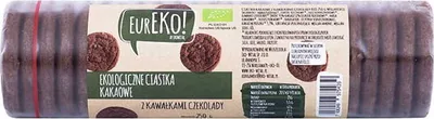 Produktbild von Kakaokekse mit Schokoladenstücken vegan250 g Eureko