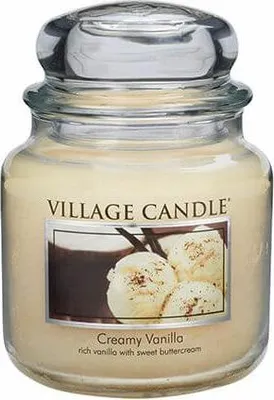 Produktbild von Creamy Vanilla ( Krémová Vanilka ) - Vonná Svíčka Ve Skle 389.0g